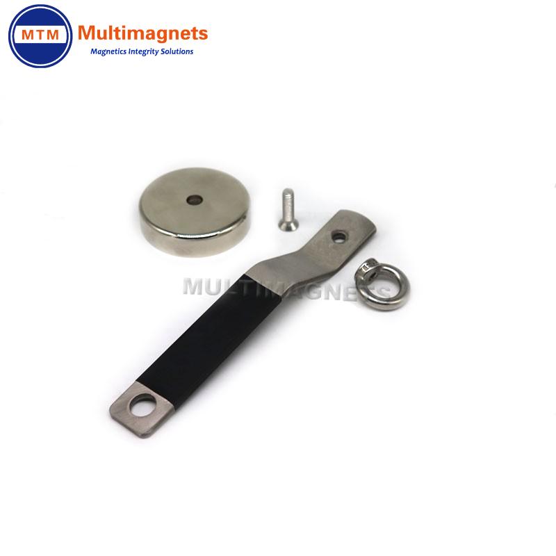 Diving magnet for subsea use 