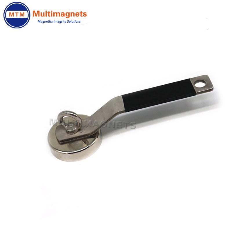 Diving magnet for subsea use 